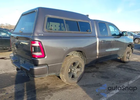 2020 Ram 1500 Big Horn Quad Cab 4X4 6'4 Box from USA, damaged, VIN 1C6SRFBT7LN251718